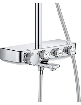 Grohe Euphoria SmartControl 260 Mono Duvara Monte Termostatik Banyo Bataryalı Duş Sistemi-26510000