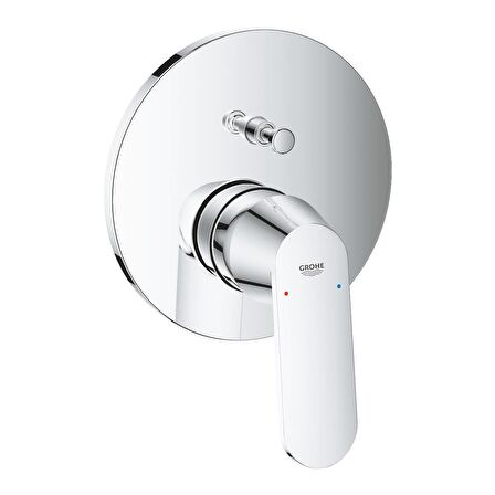 Grohe Eurosmart Cosmo 24045000 Gümüş Banyo Bataryası