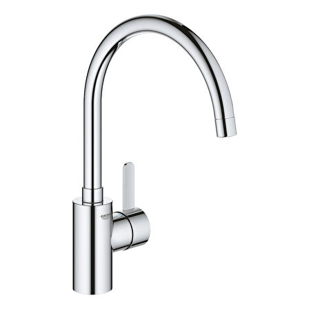 Grohe Eviye Bataryası Döner Borulu Eurosmart Cosmo Krom- 32843002