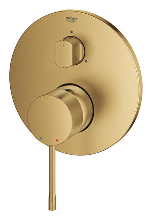 Grohe Essence Br. Cool Sunr. 24092GN1 Altın Banyo Bataryası