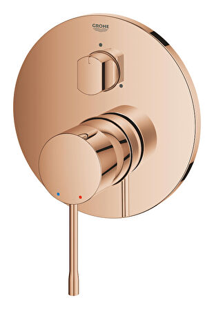 Grohe Essence Warm Sunset 24092DA1 Rose Gold Banyo Bataryası