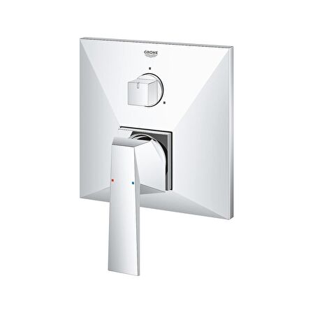 Grohe Allure Brilliant 24099000 Gümüş Banyo Bataryası