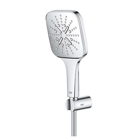 Grohe RAİNSHOWER SMARTACTİVE 130 CUBE DUŞU SETİ 3 AKIŞLI - 26589000