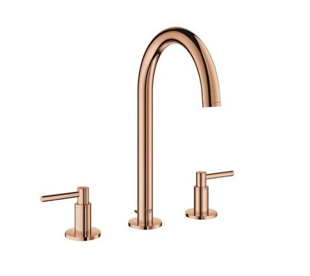 Grohe Atrio 3 Delikli Lavabo Bataryası 1/2" M-Boyut