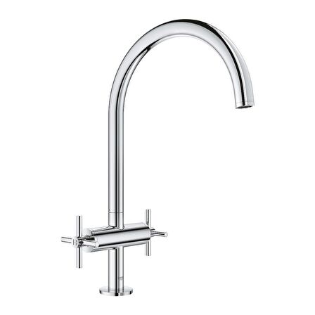 Grohe Eviye Bataryası Döner Borulu Atrio Krom - 30362000