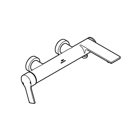 Allure Tek Kumandalı Banyo Bataryası 1/2"  - 32826001