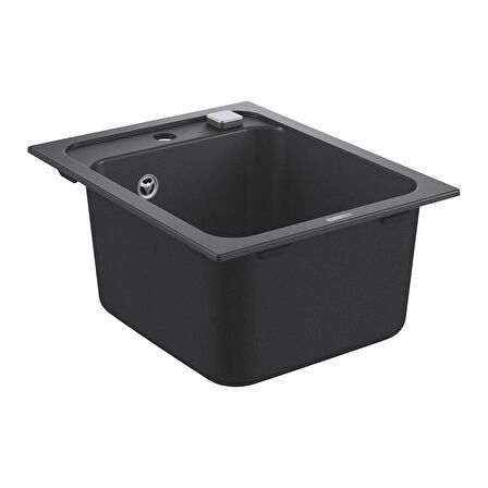 Grohe 700 Kuvars Kompozit Eviye 50 -C 40/50, Granit Siyah Rengi - 31650AP0