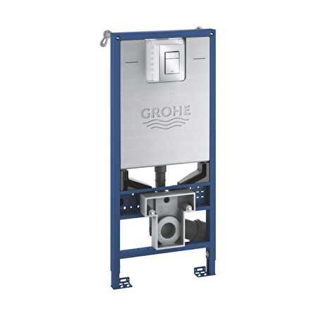 Grohe Rapid Slx 3'Ü 1 Arada Wc Gömme Rezervuar Seti, 1.13 M Montaj Yüksekliği - 39603000