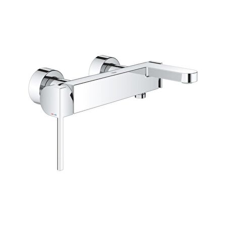 Grohe Grohe Plus 33553003 Gümüş Banyo Bataryası