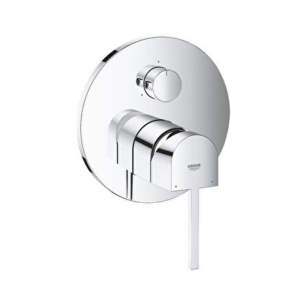 Grohe Plus 24093003 Gümüş Banyo Bataryası