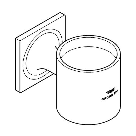 Grohe Allure Sabunluk Tutacağı - 40278001
