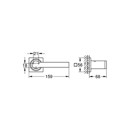 Grohe Allure Tuvalet Kağıtlığı 40279001