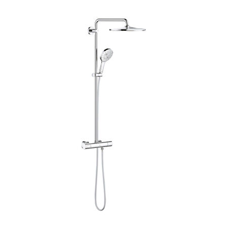 Grohe Rainshower Smartactive 310 Duvara Monte Termostatik Bataryalı Duş Sistemi - 26648000