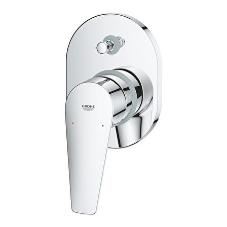 Grohe Bauedge 29039001 Gümüş Banyo Bataryası