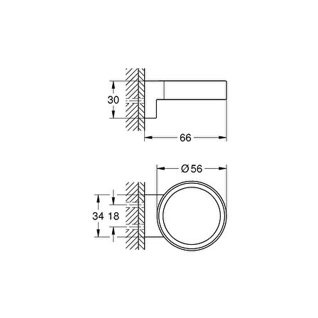 Grohe Selection Sabunluk Tutacağı 41027GN0