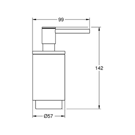 Grohe Selection Sıvı Sabunluk - 41028Al0