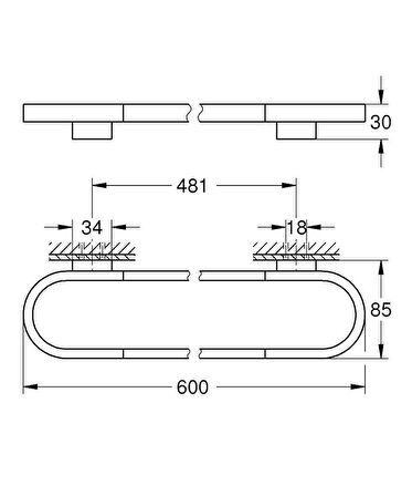 Grohe Selection Havluluk 41056000