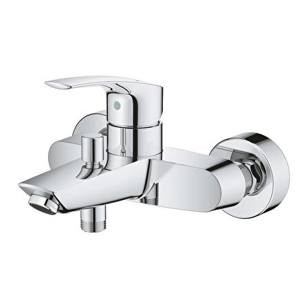 Grohe Eurosmart Gümüş Banyo Bataryası