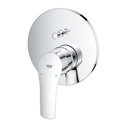 Grohe Eurosmart 24043003 Gümüş Banyo Bataryası