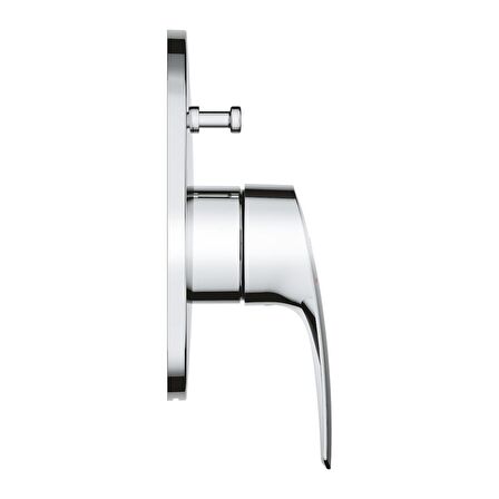 Grohe Eurosmart 19450003 Gümüş Banyo Bataryası