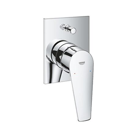 Grohe Bauedge 29353001 Gümüş Banyo Bataryası