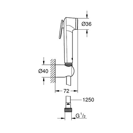 Grohe Duş Seti - 27513AL1