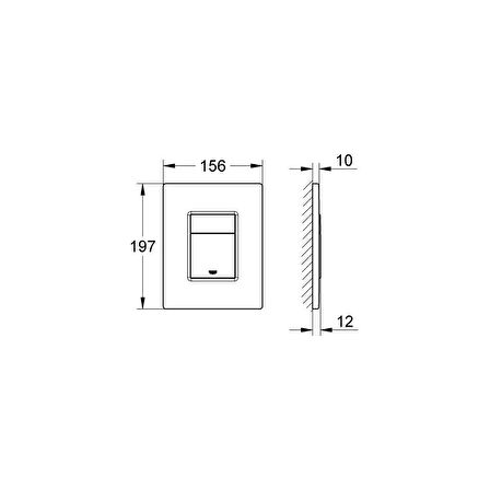 Grohe Skate Cosmopolitan Kumanda Paneli 38732KF0