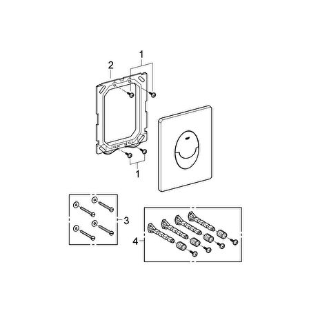 Grohe Skate Air Kumanda Paneli 38505KF0