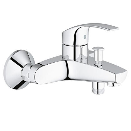 Grohe Eurosmart 33300002 Gümüş Banyo Bataryası