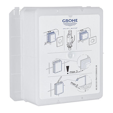 Grohe Gömme Rezerevuar Kapak Şablonu Beyaz - 66791000