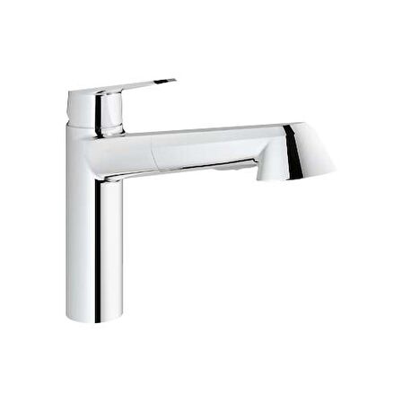 Grohe Eviye Bataryası Spiralli 2 Fonk. Eurodisc Krom - 32257002