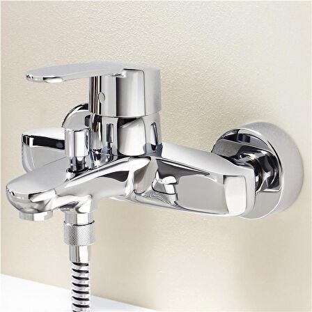 Grohe Grohe Eurostyle Cosmopolitan 33591002 Gümüş Banyo Bataryası