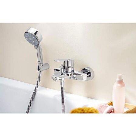 Grohe Grohe Eurostyle Cosmopolitan 33591002 Gümüş Banyo Bataryası