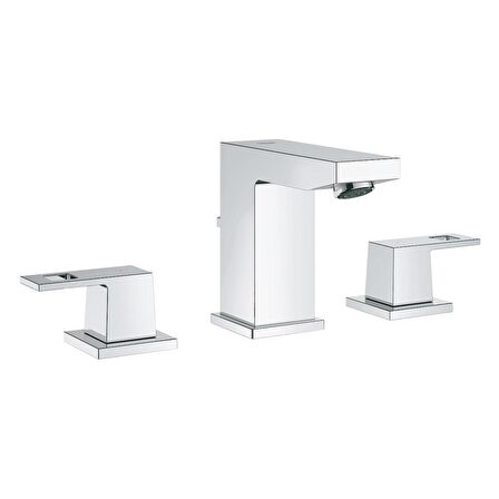 Grohe Eurocube 3 Delikli Lavabo Bataryası - 20351000