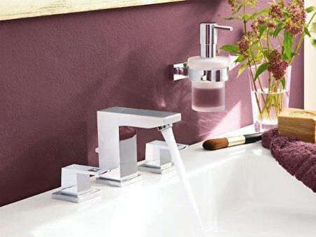 Grohe Eurocube 3 Delikli Lavabo Bataryası - 20351000