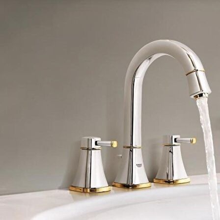 Grohe Grandera Üç Delikli Lavabo Bataryası - 20389IG0