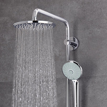 Grohe 27964000 Gümüş Banyo Bataryası Seti