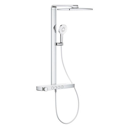 Grohe Rainshower Aqua Pure Duvara Monte Termostatlı Duş Sistemi - 1009610000