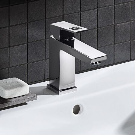 Grohe Eurocube Tek Kumandalı Lavabo Bataryası - 23445000