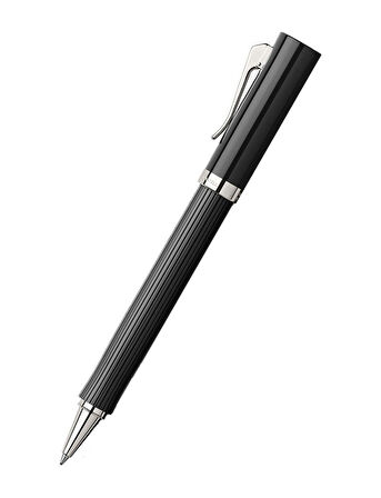 Graf Von Faber-castell Intuition Ribbed Black Roller Kalem 156213