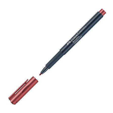 Faber Castell Metalik Markör Kalem 1.5mm Kiremit Turuncu 5040160793