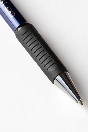 Grip 1345/47 Versatil Kalem, 0.7 mm,Lacivert, Ergonomik Tutuş, Yaylı Uç, Uzun Silgi, Modern Tasarım