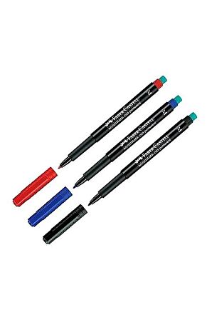 Faber-Castell Permanent (M) Mavi (5010152551)