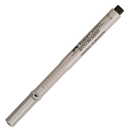 Faber Castell Ecco Pigment Çizim Kalemi 0.4 mm Siyah