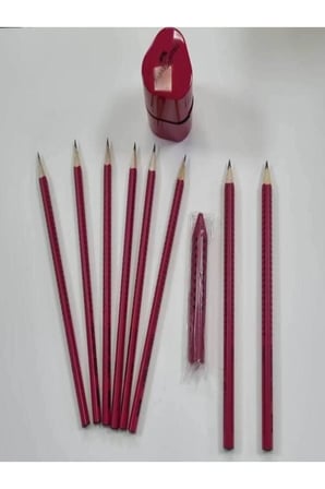 Grip 2001 Kurşun Kalem Bordo Renk Seti