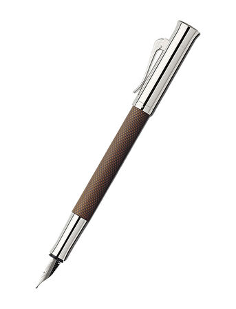 Graf von Faber-Castell Guilloche Ciselé Light Grey Dolma Kalem 146520