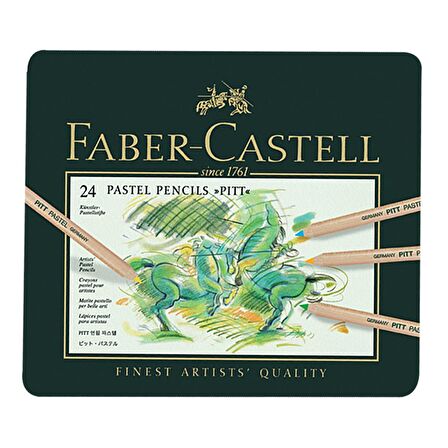 Faber Castell Pitt Pastel Boya Kalemi 24 Renk