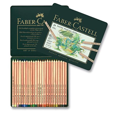 Faber Castell Pitt Pastel Boya Kalemi 24 Renk