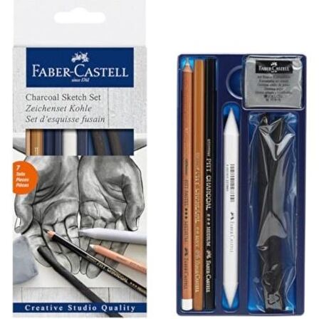 Faber-Castell Kömür Sketch Seti