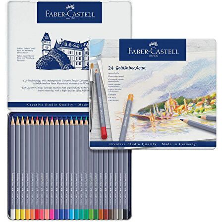 Faber Castell Goldfaber Aqua Boya Kalemi 24'Lü